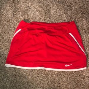 Nike gold skort